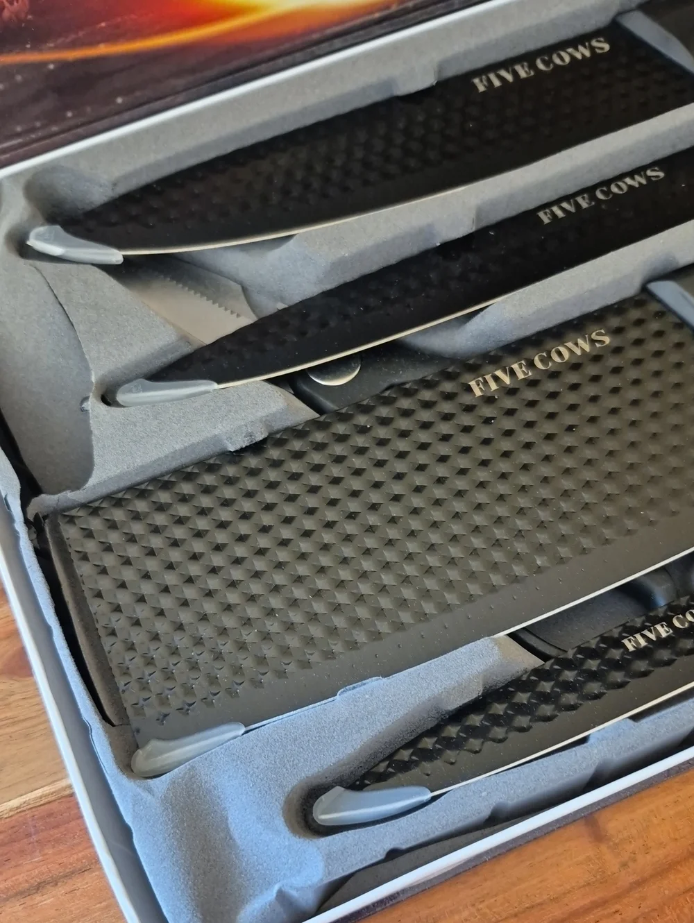 NEW Five Cows 6 Pc. Kitchen Knife Set